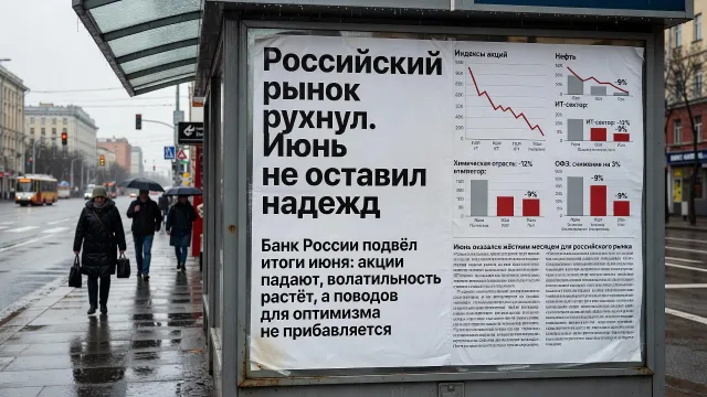 Российский рынок рухнул. Июнь не оставил надежд